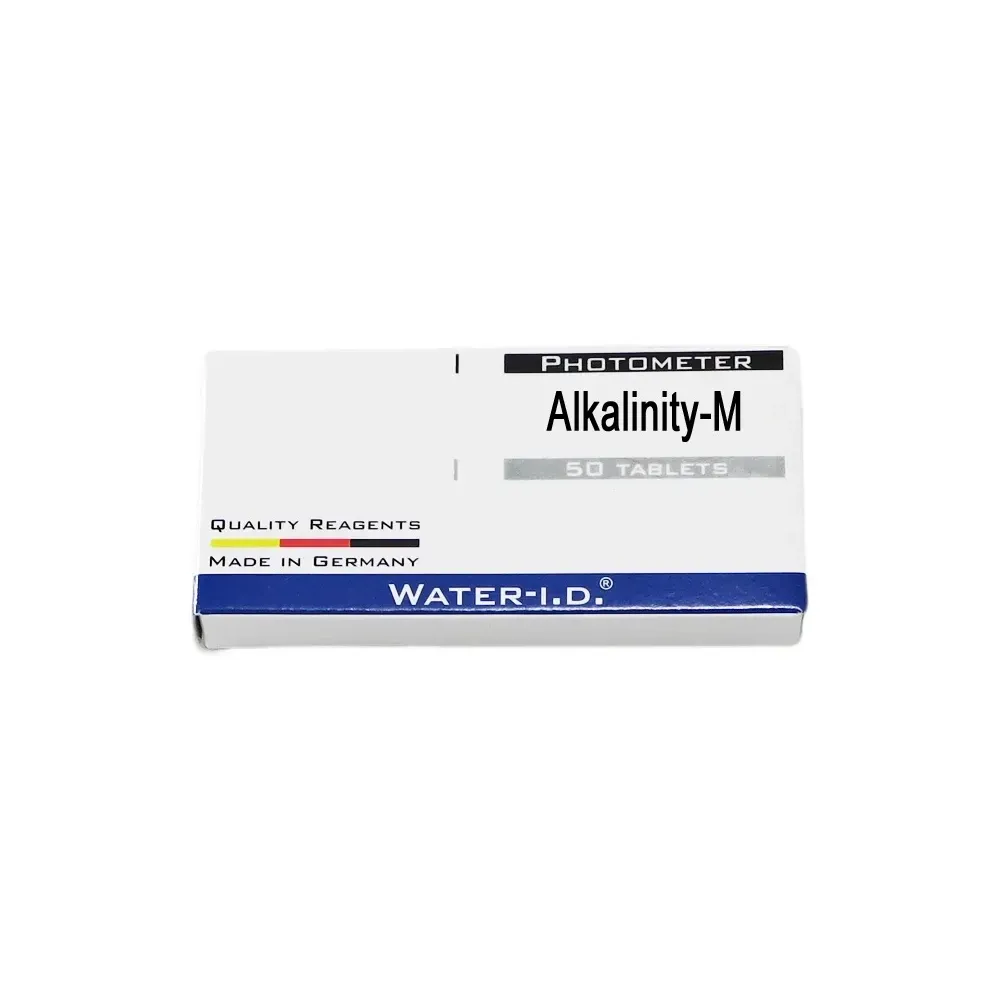 alkalinity m water id tabletki pomiarowe