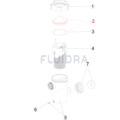 Oring pod pokrywę prefiltra AstraMax