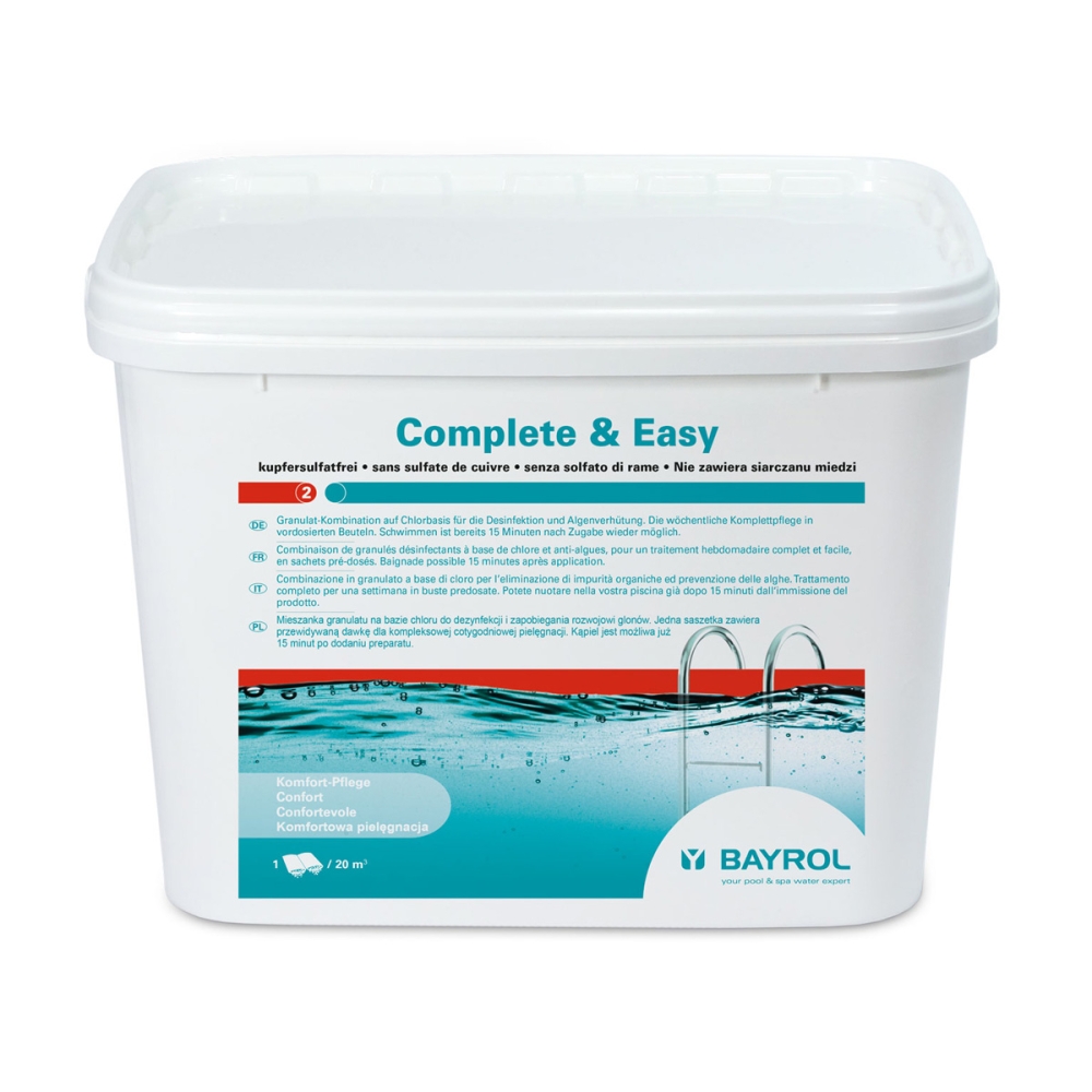 Complete & Easy Bayrol 4,48 kg multi saszetki chlorowe