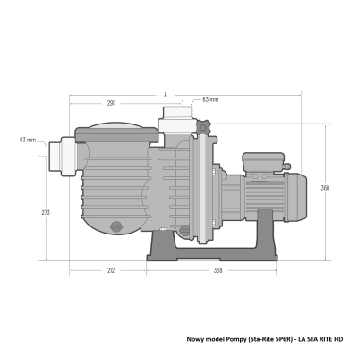 Nowy model LA Sta-Rite HD - zamiennik pompy Sta-Rite 5P6R