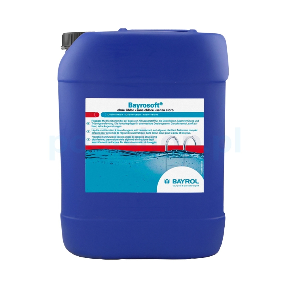 BayroSoft Light 20 l Bayrol - aktywny tlen w płynie BayroSoft Light 20 l Bayrol - aktywny tlen w płynie