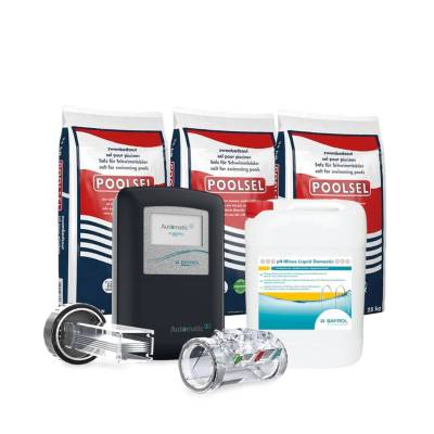 Zestaw Bayrol Automatic Salt AS5 + pH Minus Domestic 20 l + Sól do basenu 3x25 kg