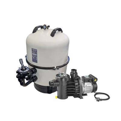 Zestaw filtracyjny do basenu 18-35m3 |Aqua Plus 8 + filtr 500mm|