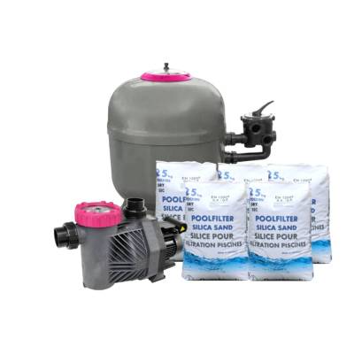 Zestaw filtracyjny BWT do basenu 40-50m3 Eurostar HF 13S+ filtr 610 + złoże