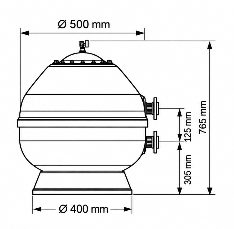 AstralPool Vesubio 500