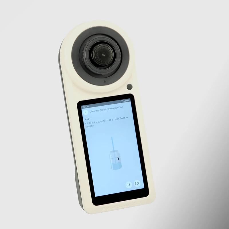 primelab pomiar na ekranie