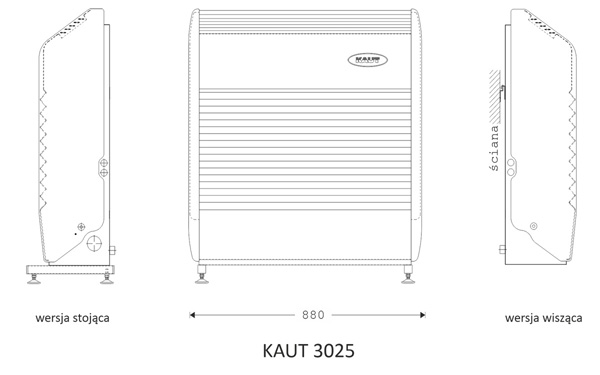 Kaut 3025 wymiary