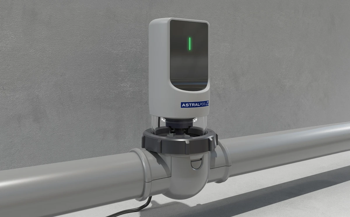 AquaConnect analizator montowany na rurze