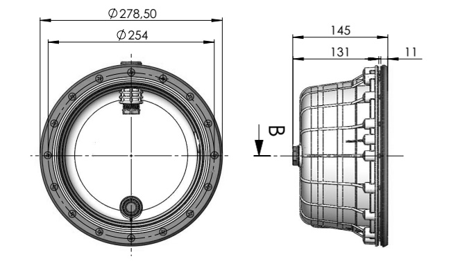 astral nisza 230 mm 00364