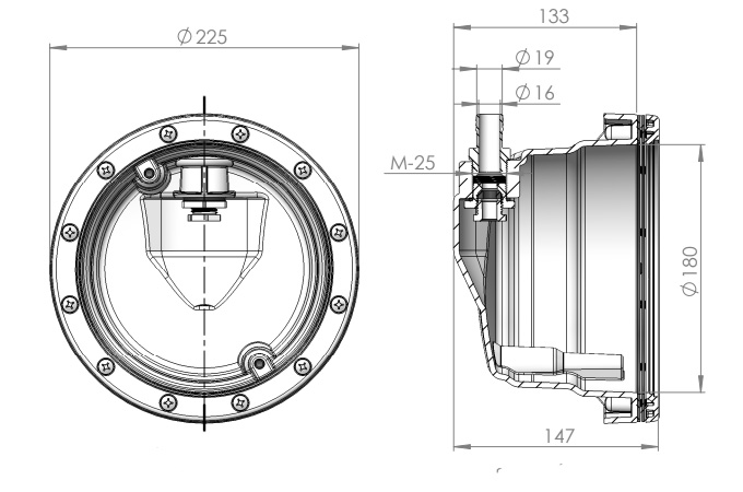 astral nisza 180 mm 59814