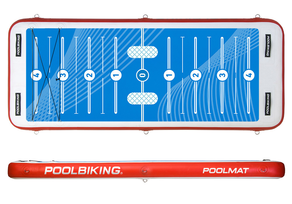 poolmat poolbiking