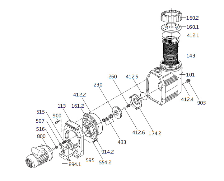 części zamienne badu 90 Prime - spare parts