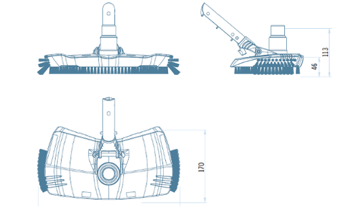 Schemat szczotki shark 40997